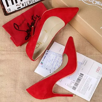 Christian Louboutin Shallow mouth stiletto heel Shoes Women--005